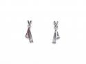 18ct White Gold Diamond Stud Earrings 0.15ct