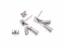 18ct White Gold Diamond Stud Earrings 0.15ct