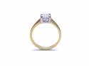 18ct Princess Cut Diamond Solitaire Ring 1.01ct