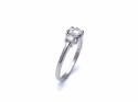 Platinum Diamond 3 Stone Ring 0.60ct