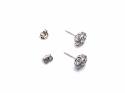 18ct Diamond Cluster Stud Earrings 2.62ct