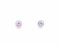 18ct Yellow Gold Diamond Cluster Earrings 1.00ct