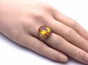 9ct Yellow Gold Citrine Ring