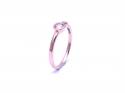 9ct Rose Gold Morganite & Diamond Ring