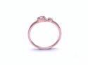 9ct Rose Gold Morganite & Diamond Ring