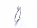 Platinum Diamond Solitaire Ring 0.51ct