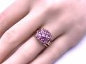 9ct Yellow Gold Pink Sapphire Ring