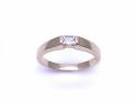 18ct Yellow Gold Diamond Solitaire Ring