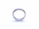 Palladium Plain Wedding Ring 5mm