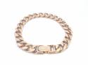 9ct Yellow Gold Flat Curb Bracelet