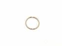 9ct Yellow Gold Hinged Hoop Single Sleeper 10mm