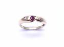 14ct Yellow Gold Ruby & Diamond Ring