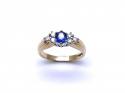 18ct Sapphire & Diamond Ring