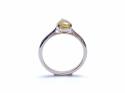 9ct White Gold Pear Shaped Diamond Ring 1.68ct