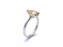 9ct White Gold Pear Shaped Diamond Ring 1.68ct