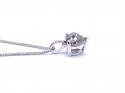 9ct Diamond Heart Pendant 1.91ct & Chain