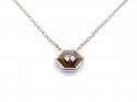 9ct Yellow Gold Diamond Necklet 1.46ct 18 Inch