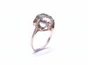 9ct Smokey Quartz Solitaire Ring