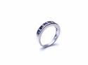 18ct Sapphire & Diamond Eternity Ring