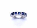 18ct Sapphire & Diamond Eternity Ring