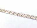 9ct Yellow Gold Flat Anchor Curb Bracelet 8 inch