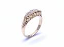 18ct Yellow Gold Diamond 5 Stone Ring