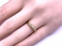 18ct Yellow Gold Diamond 5 Stone Ring