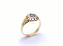 18ct Synthetic Sapphire & Diamond Ring1909