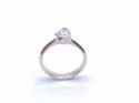 18ct White Gold Diamond Solitaire Ring