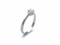 18ct Diamond Solitaire Ring 0.25ct