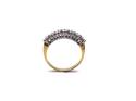 18ct Yellow Gold Diamond 7 Stone Ring