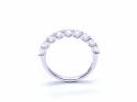 Platinum Diamond 9 Stone Eternity Ring 1.07ct