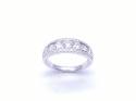 Platinum Diamond Graduated Eternity Ring 1.00ct