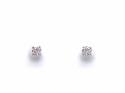 18ct Laboratory Grown Diamond Stud Earrings 0.87ct