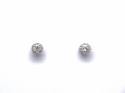 18ct Diamond Halo Cluster Earrings 0.68ct