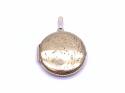 9ct Yellow Gold Patterned Locket