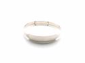 Silver Babies Plain ID Expandable Bangle
