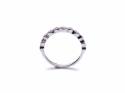 9ct White Gold Diamond Eternity Ring 0.17ct