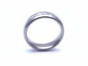 Tungsten Ring With Meteorite Paper Inlay 6mm