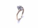 9ct Marquise Shaped Diamond Ring