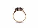 18ct Yellow Gold Diamond 3 Stone Ring