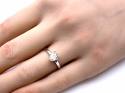 18ct Pear Shaped Diamond Solitaire Ring 1.14ct