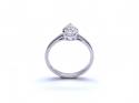 18ct Pear Shaped Diamond Solitaire Ring 1.14ct