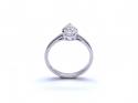 18ct Pear Shaped Diamond Solitaire Ring 1.14ct