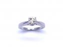18ct Diamond Solitaire Ring App 0.60ct