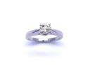 18ct Diamond Solitaire Ring App 0.60ct