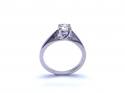 18ct Diamond Solitaire Ring App 0.60ct