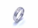 Platinum Diamond Band App 0.16ct