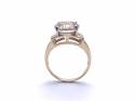 9ct Yellow Gold CZ Solitaire Ring