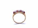 9ct Yellow Gold Ruby & Diamond Ring